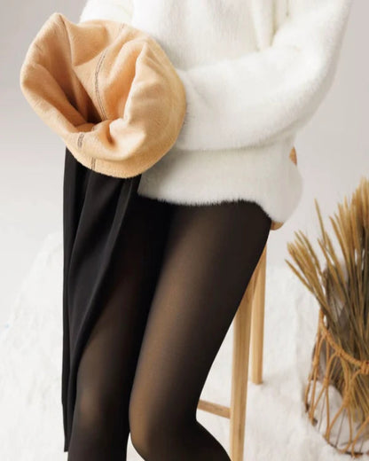 QozyChic's Fur Tights